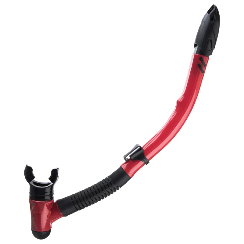 Safety Swimming and Diving Silicone Snorkel Semi-dry PVC tube Silicone Hose and Mouth Piece Snorkel for Adults