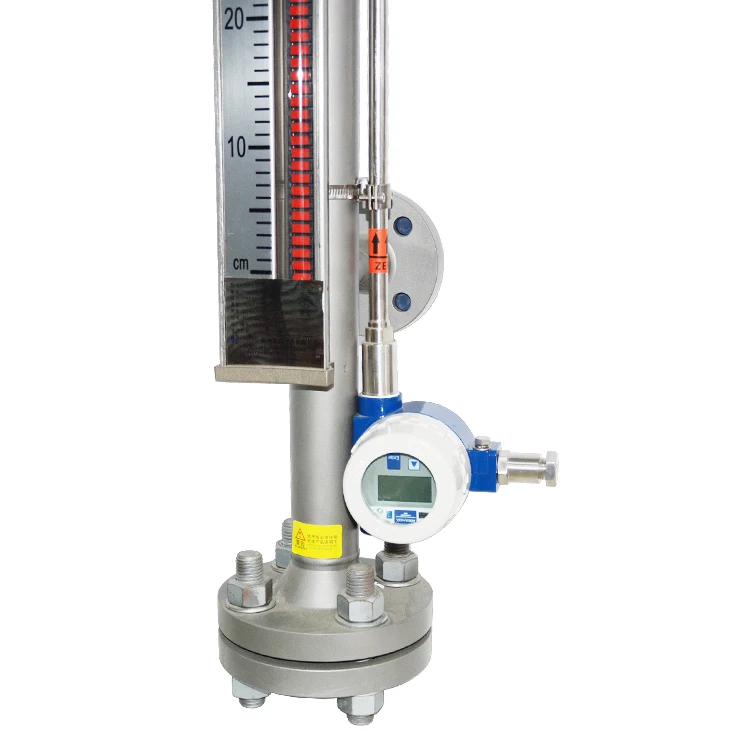 Transformer oil reflex  level gauge magnetic float liquid level gauge