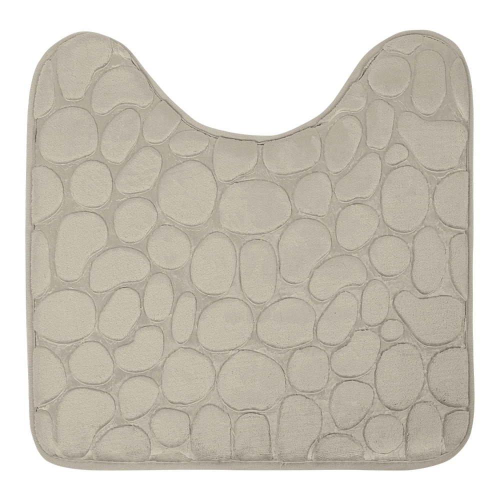 Низкий MOQ водопоглощающий ПВХ Противоскользящий мягкий пенный коврик для ванной