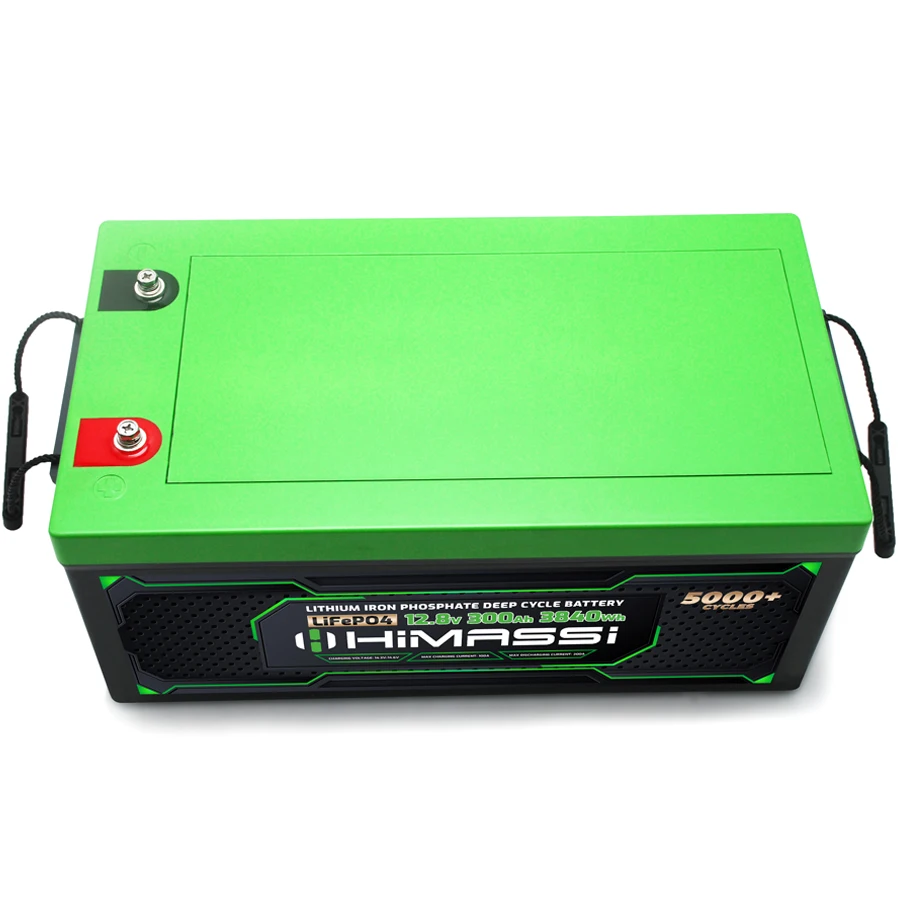 BMS lifepo4 12v 300ah 280ah deep cycle lithium battery replacement gel battery for solar off-grid, RV, trolling motor, marine
