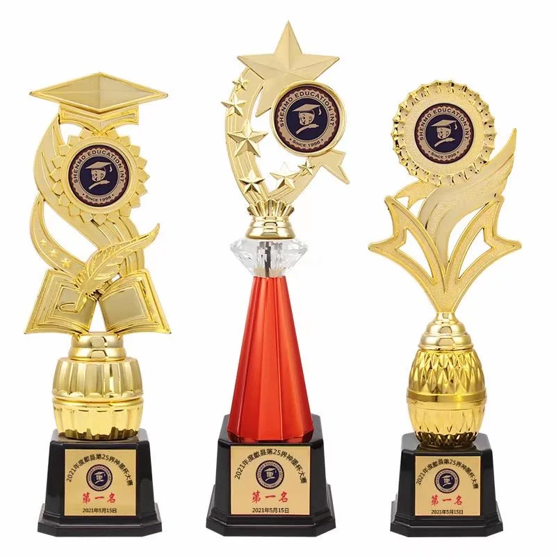 World best selling products new big gold football trophy for sale