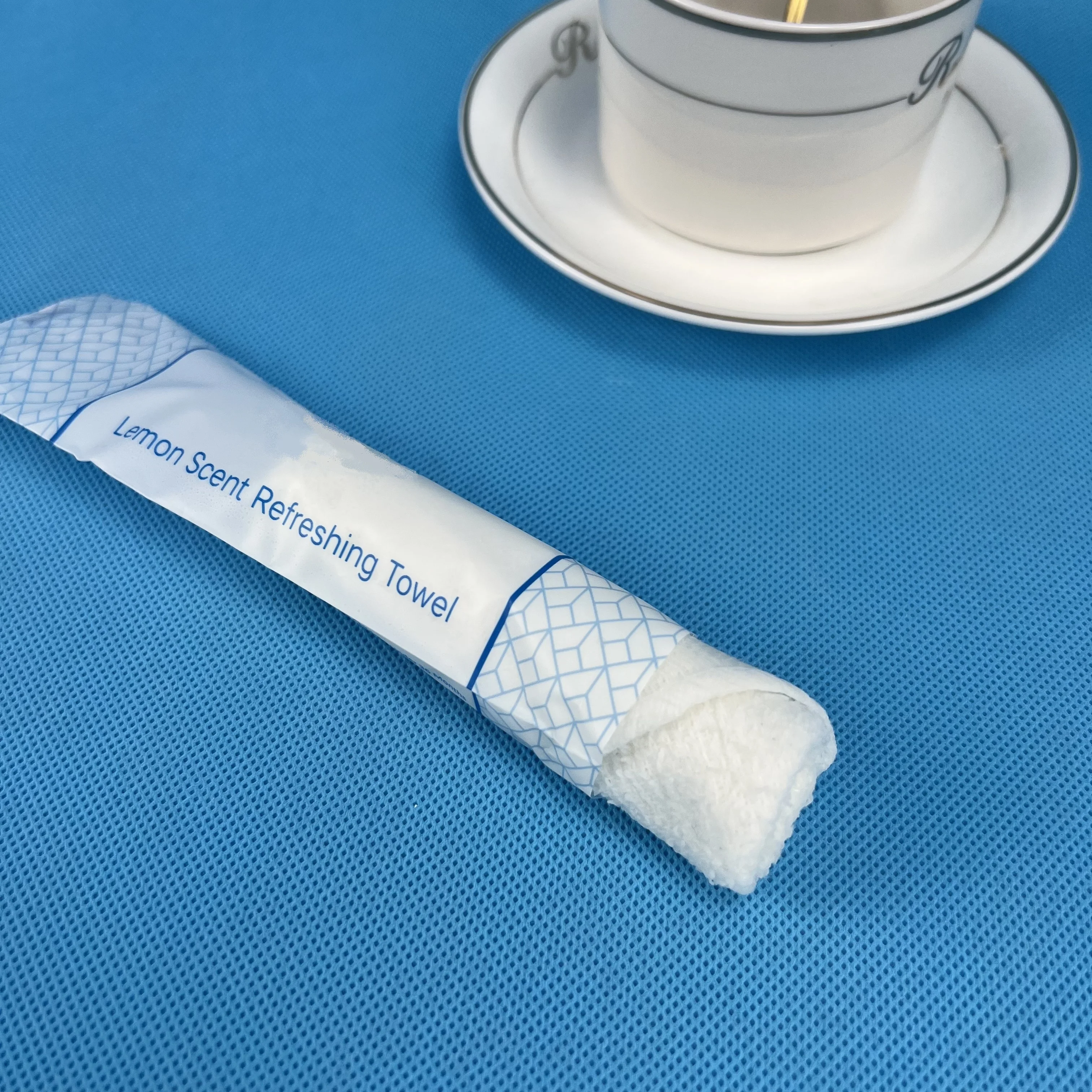 All kinds of materials individual  wet  oshibori refreshing towel