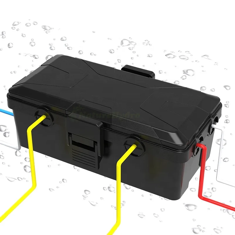 Waterproof Junction Box Outdoor Extension Cord Connection Box To Protect Outlets