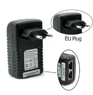 Fast 10/100m Ethernet Adapter Poe Ac Injector Poe Injector For Ip Camera Power Supply 4805F
