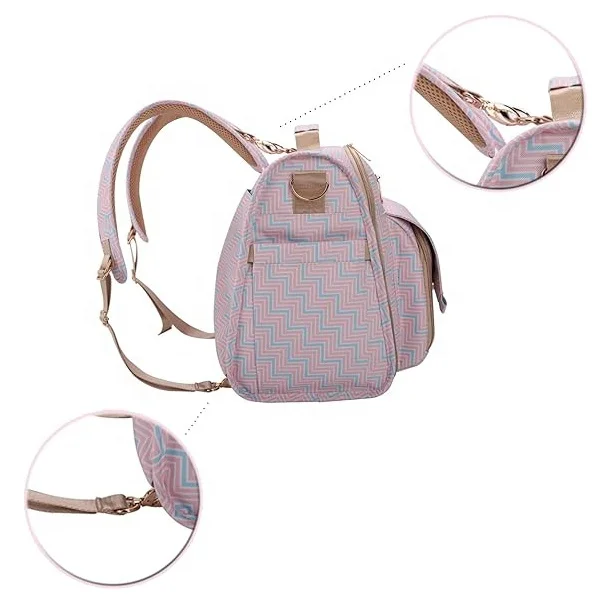 Diaper Bag Large Waterproof Large Backpack Mommy Bags Fashion Leather Diaper Bag