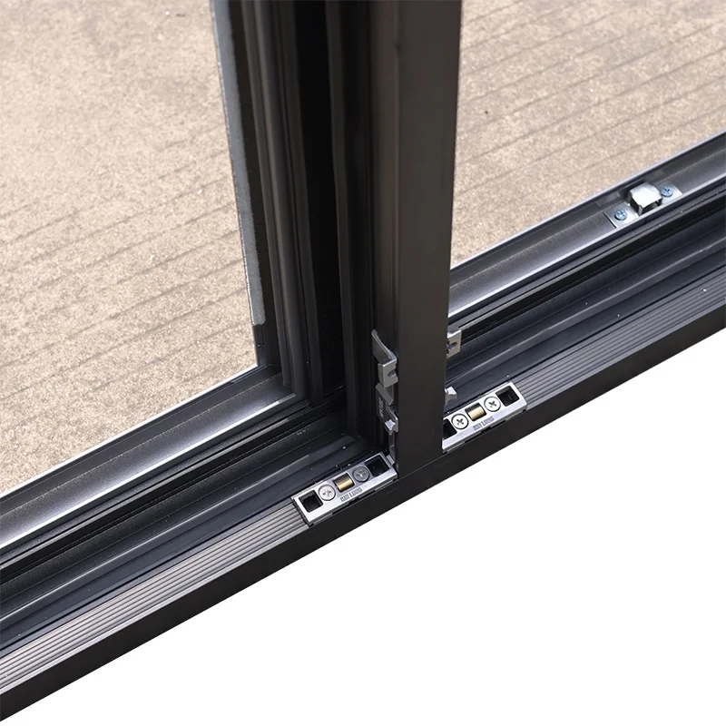 Hot promotional dust proof aluminum frames inside casement window with stainless steel mesh