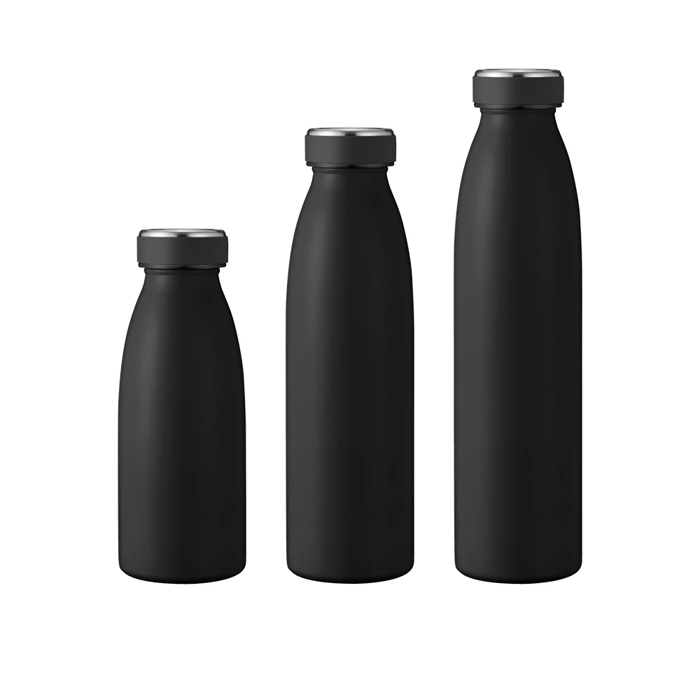 Amazon оптовая продажа двойной стены вакуумной изоляцией из нержавеющей стали питьевой спорт бутылки молока воды