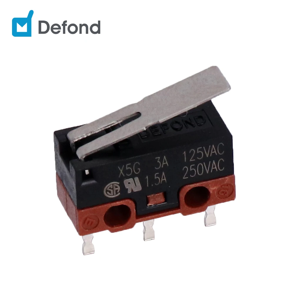 Defond Micro Switch DMG-1203-CA-AAA11-02 12.8mmx6.5mmx5.8mm