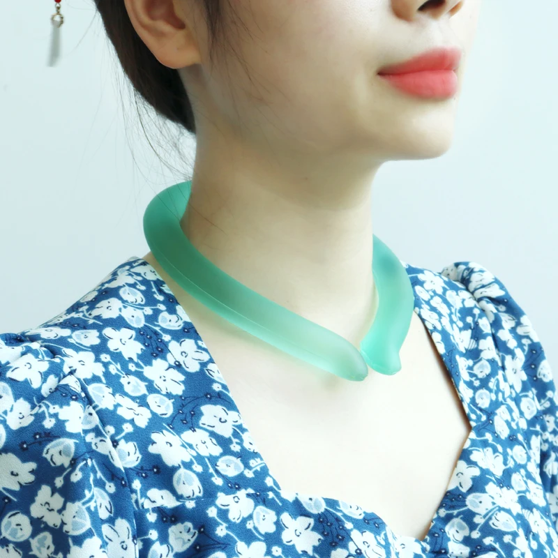 Summer Outdoor Neck Cooler Personal PCM Cooling Neck Wraps Reusable Cold Ice Pack Gel Neck Cooling Ring