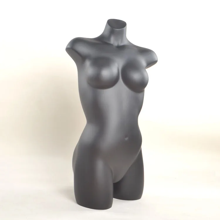 black color fiberglass bra display breast female mannequin for lingerie