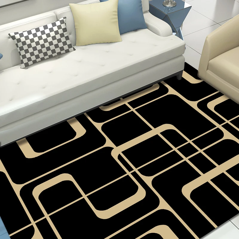 New model geometric carpets and rugs Nordic 3d rug geometric style capet for living room