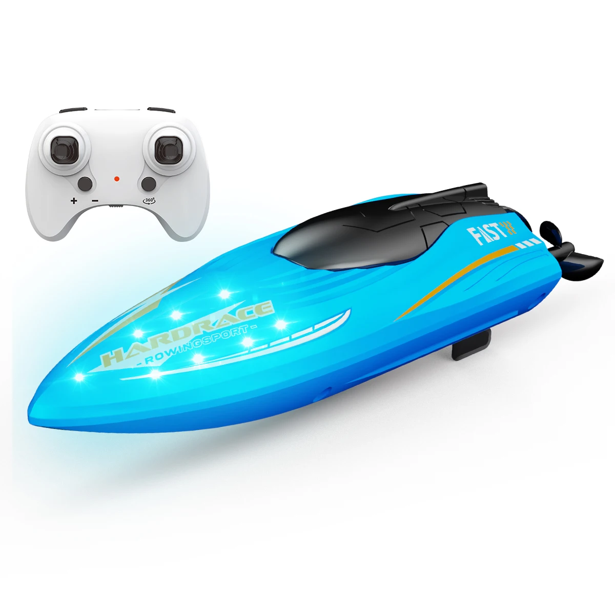 Оптовая продажа Высококачественная игрушечная игрушка из сплава модель лодки с дистанционным управлением для детей