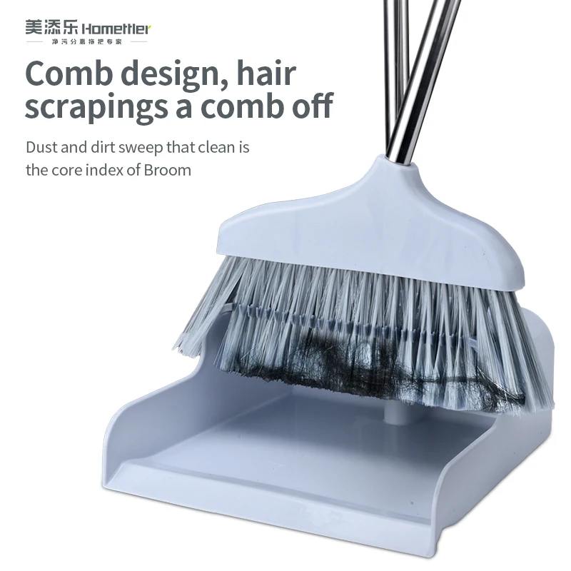 HOMELLTER  new product creative  the dust from the water stain Easy to handle high quality stainless magic broom