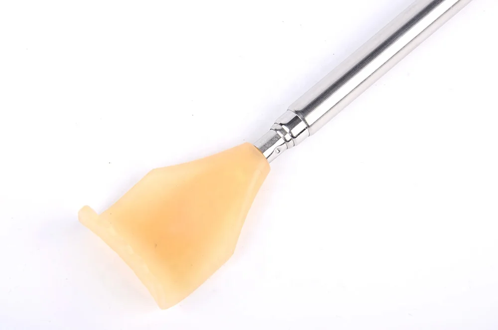 Zhedage wholesale plastic Claw Stainless steel Telescopic custom max scratch folding massager Back Scratcher extendable