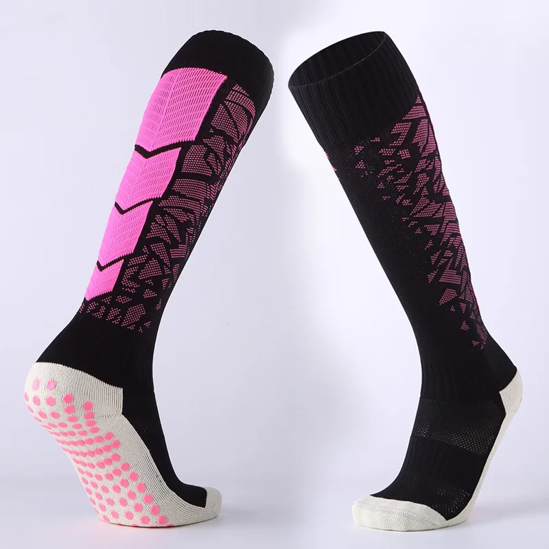 Antiskid and wear-resistant football socks thickened towel sole dispensing socks comfortable and wear-resistant sports hose
