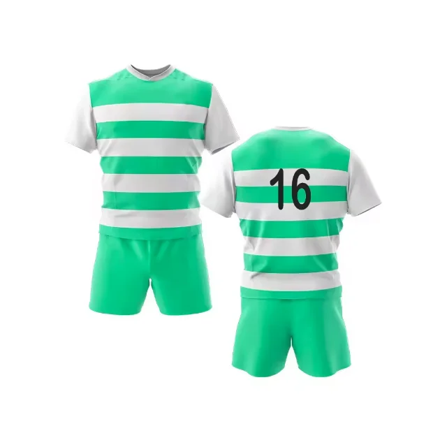 New Arrived Custom Rugby Uniform New Latest Quick Dry Breathable Rugby Uniform Wholesale New Arrival Cheap Rugby Uniform