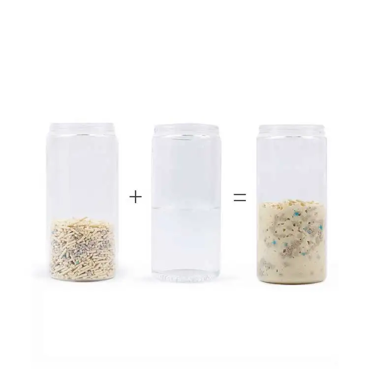 Оптовая продажа, высокое качество, смешанный кошачий наполнитель, бентонит, тофу, усовершенствованный кошачий наполнитель, без пыли, дезодорирование