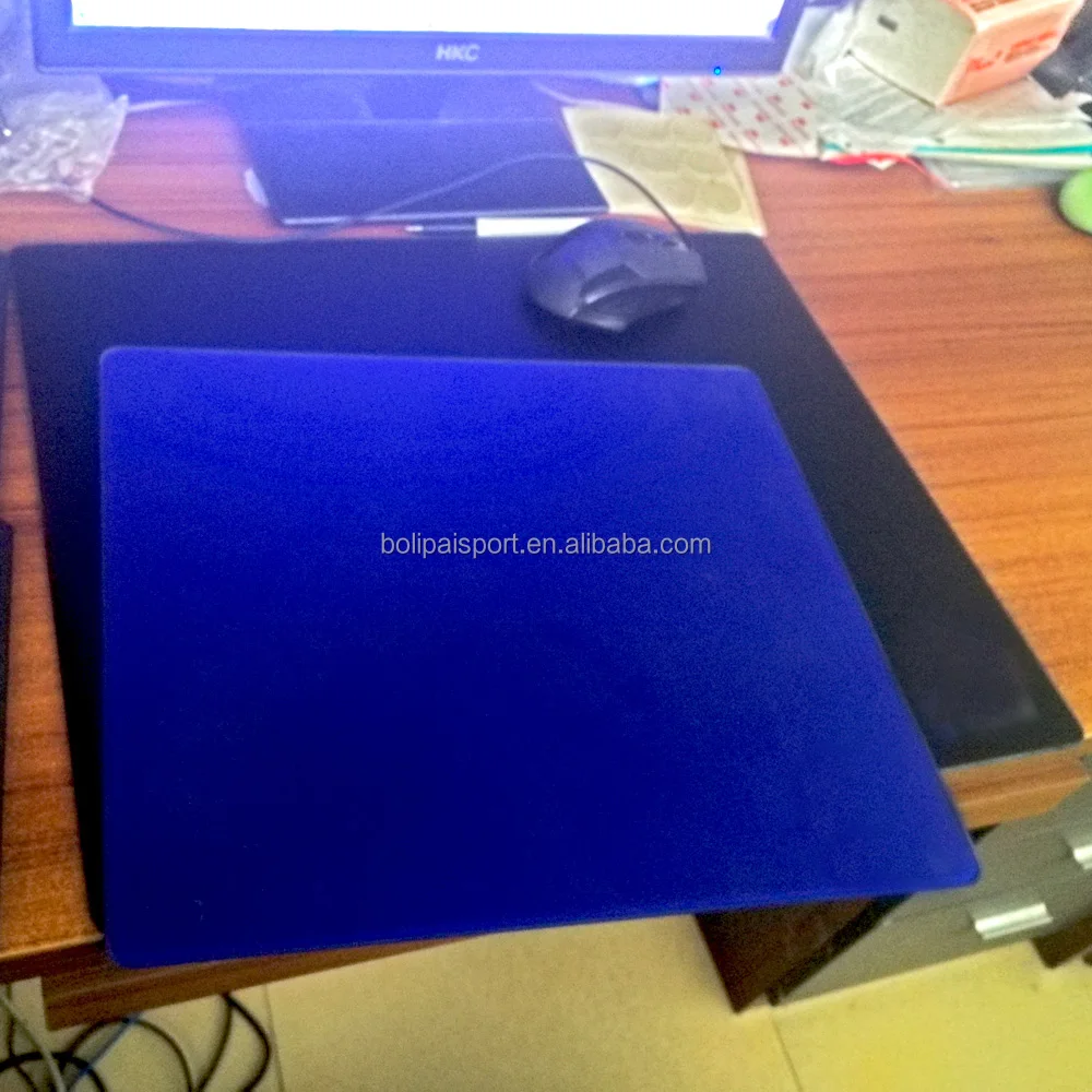 2023 popular best quality keyboard glass gaming mousepad glass mouse mat for gamer