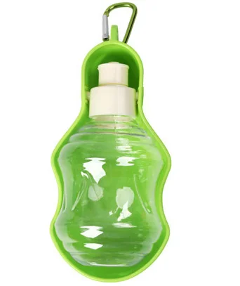 250ml 500ml eco friendly  dog outdoor Portable pet travel water bottle drink feeder