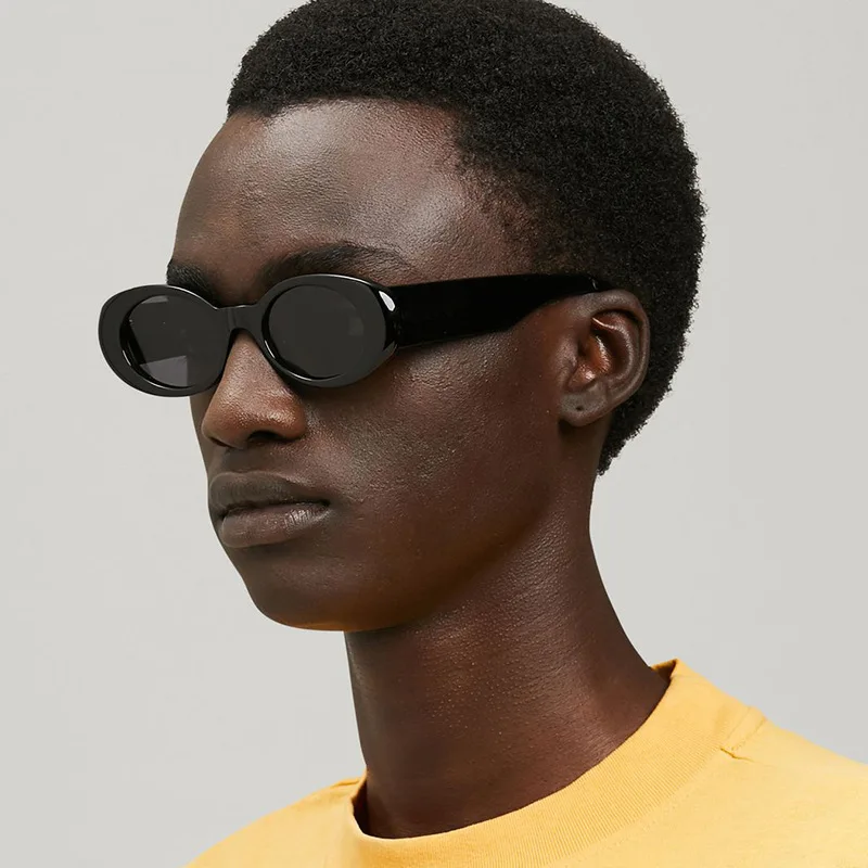 2024 Hot Sale Retro Small Frame Oval Sunglasses Women Europe And The United States Ins Street Beat Fashion Luxury Sunglasses