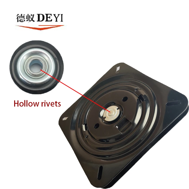 10 inch dislocation automatic rebound sofa turntable bar chair reset 180 degree rotation chassis furniture hardware A20-3