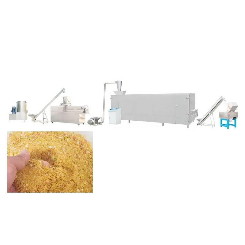 Animal protein (fish meal) vegetable protein (soy, bean), and cereals (corn, wheat) ingredients fish feed and lure machinery