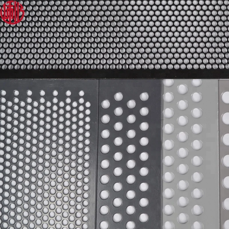 Aluminium perforated metal mesh for high-way/ railway protective fence