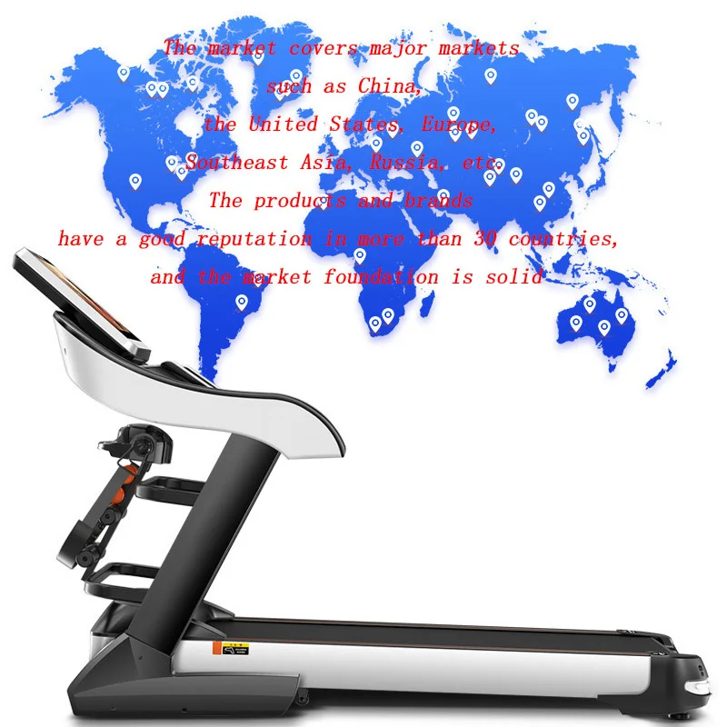 2024 Treadmill Commercial Best treadmill Black Tech big screen treadmill
