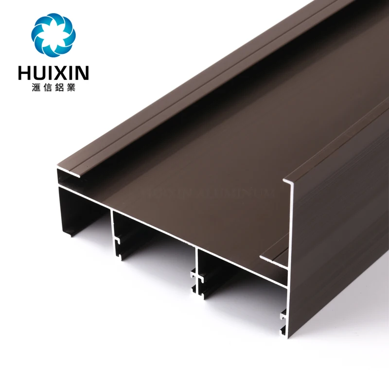 Tanzania Series Window Aluminium Extrusion with Wood Color