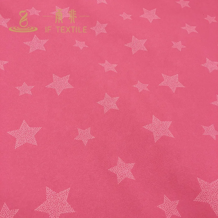 polyester spandex TPU laminated print customised design waterproof breathable outdoor softshell fabric