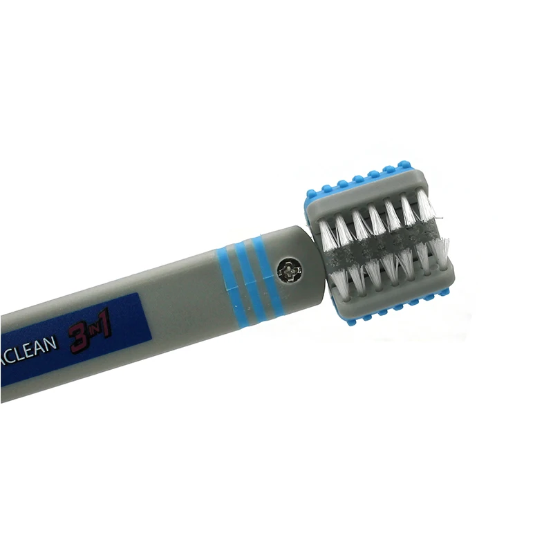 Double Siede 360 Degree Clean Gum Massage Toothbrush Removable Finger Brush