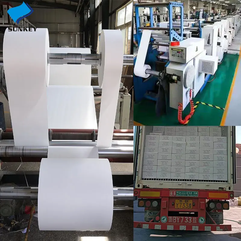 A Grade 44x70 57x40 57x50 79x70 79x80 80x80 Atm Bill Pos Vouchers Ticket Receipt Arcade Lottery Cash Register Thermal Paper Roll