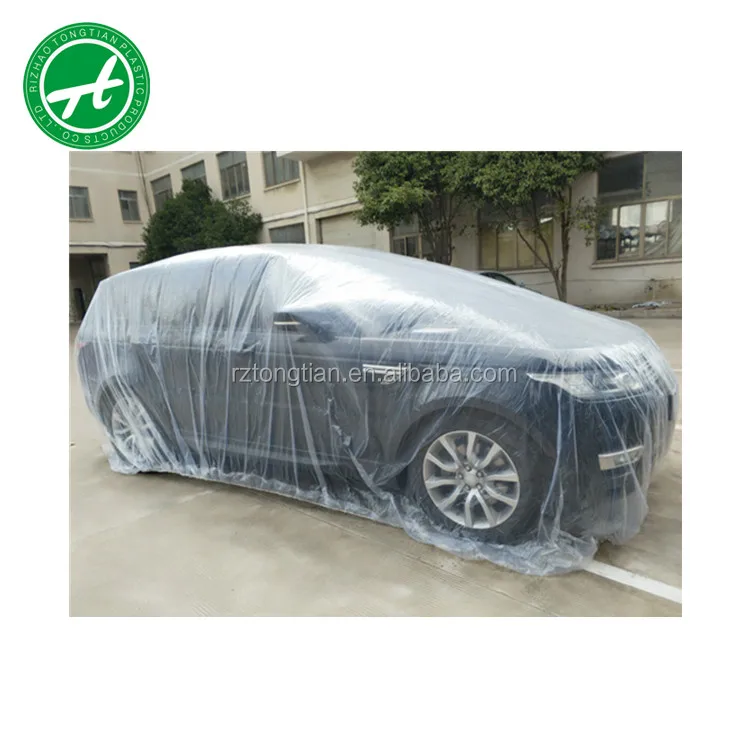 indoor use plastic universal fit car cover