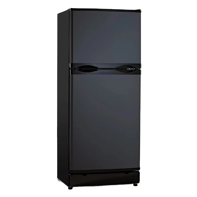 AC Refrigerator LPG Double Door Fridge Gas Refrigerator for Home TDG-185D1