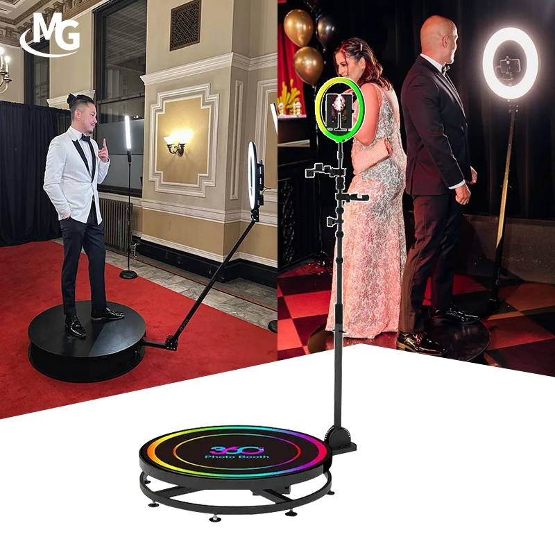 360 Photo Studio Magic Mirror Photo Studio 360 Automatic Slow Rotating Ring Light