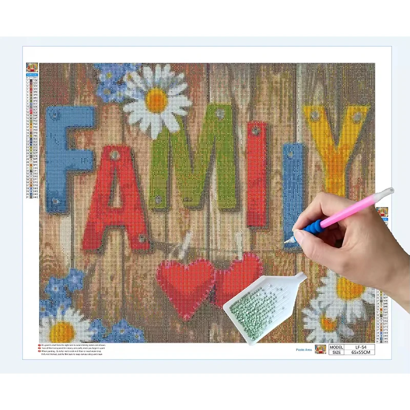 Odm Oem 5d Diy Diamond Painting Kit Premium Velvet Canvas Full Round Square Drill Diamond Embroidery Painting