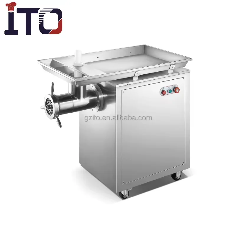 Commercial Electric Fresh Meat Grinder, Stainless Steel Mincer Machine For Restaurant