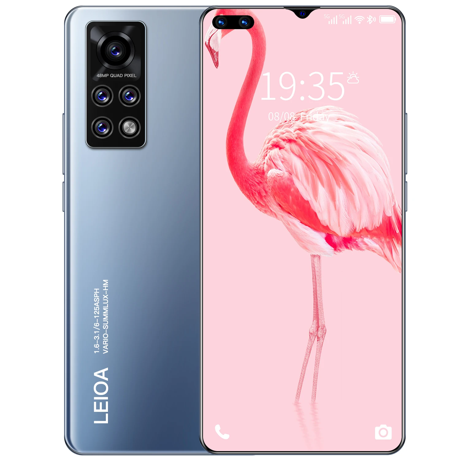  Новый MT10 pro 7 1 дюймов HD экрана падения воды Androidphone 4800 мАч батарея смартфон RAM8GB + ROM256GB чехол для