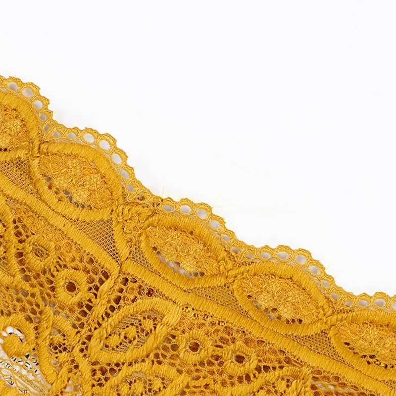 Factory Customization direct sale Ladies Sexy Lace embroidered boxer shorts brief underwear for women