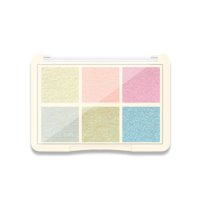 Hot Sale 6 Colors nail art chrome solid magic mirror Laser titanium glitter powder