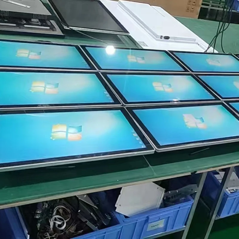 10/13/15/22/32/43/49/55/65/75 Inch Large Android Tablet Wall Mount Multi Touch Screen Lcd Panels Monitor Interactive Kiosk
