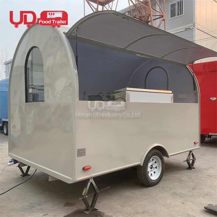 Cheap Mobile Fast Food Truck Hot Dog Cart Mobile Kitchen Trailer Food Cart