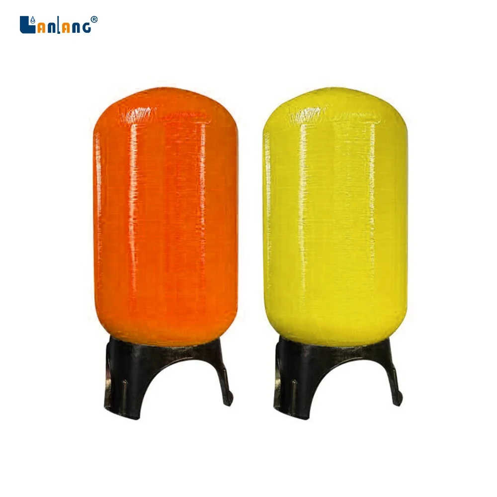 High quality Lanlang 150psi water treatment tank 1054 1252 frp filter vessel carbon resin filter FRP water tank
