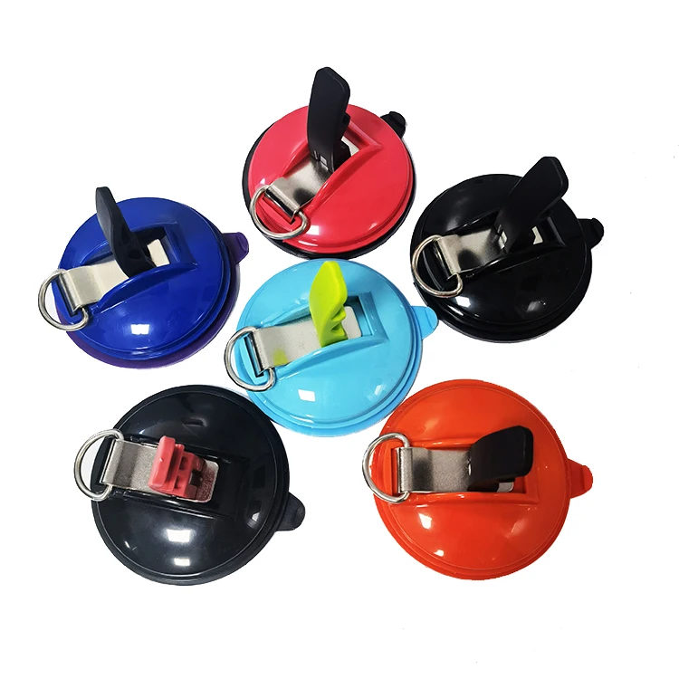 Multifunctional heavy-duty suction cup anchor with fixed hook suction cup hook