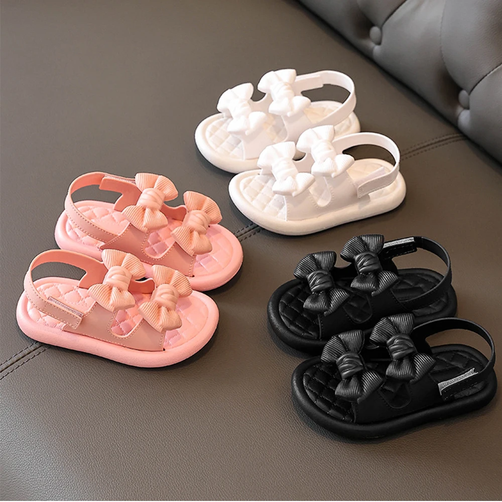 2024 New Kids Cheap Outdoor Casual Soft Bottom Beach Shoes Sandals Cute Baby Toddler Sandals for Girls