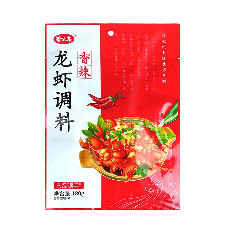 Factory Halal Food Garlic Mild Spicy Sauce Seasoning Condiments Chili Sauce Spicy Condiments Flavor Crayfish Seasoning