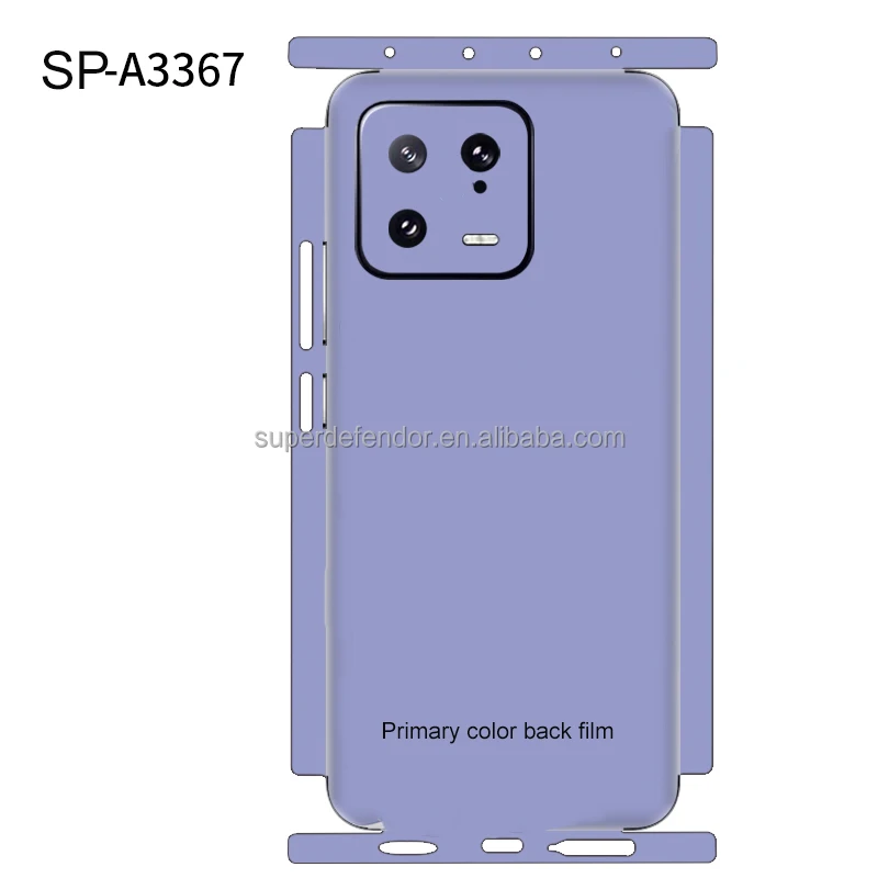 For iphone 15 Skin Sticker 15pro Mobile Back Film / Phone Wrap Skin / Custom Colorful Back Sticker for 15plus 14pro Body Sticker