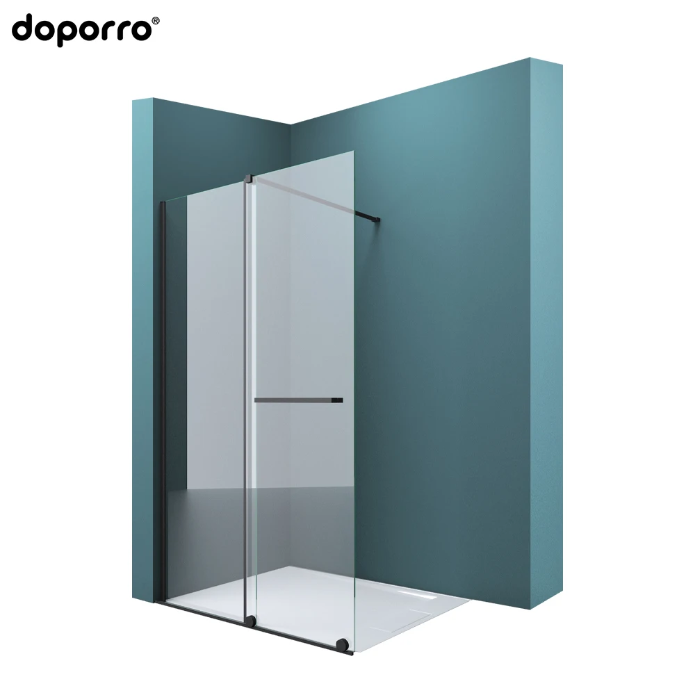 2020 China Hot Selling Fashionable Tempered Glass Open Shower