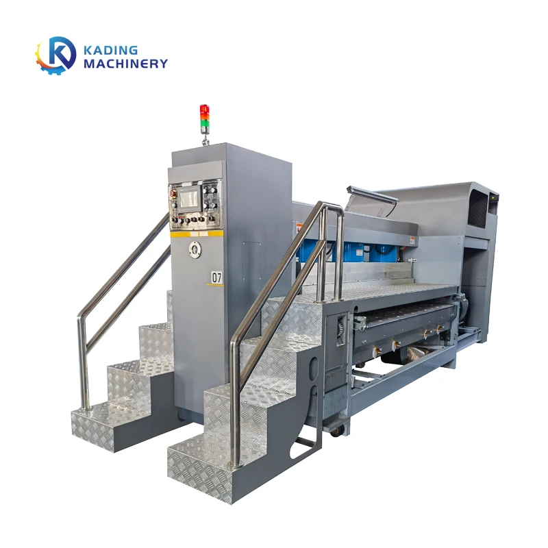 Full Automatic Pizza Box Making Carton Flexo Printing Slotting Machine With Drying Unit