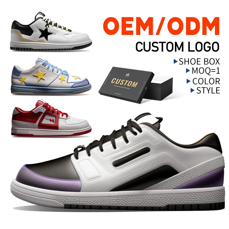 2023 Hot Sale Design Original Footwear Unisex Flat Fashion Casual Sports Sneakers Custom Logo Shoes For Men